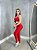 Conjunto Legging Básica+ Top Alça Reta Cor Vermelho - Imagem 4