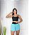 Short Duplo Microflex Cor Azul BB - Imagem 3