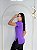 Blusa de Manga Mulet Cor Roxo Médio - Imagem 2