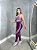 Conjunto Legging Lary+Top Tiras Cor Roxo Uva+Orquidea - Imagem 7