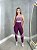 Conjunto Legging Lary+Top Tiras Cor Roxo Uva+Orquidea - Imagem 3