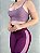 Conjunto Legging Lary+Top Tiras Cor Roxo Uva+Orquidea - Imagem 5