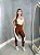 Conjunto Legging Lary+Top Tiras Cor Cobre+Off - Imagem 4