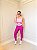 Conjunto Ariane Legging+Top Bicolor Cor Rosa+Rosa BB - Imagem 1