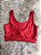 Conjunto Legging Básica+ Top Manu Cor Vermelho - Imagem 2