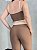 Conjunto Tamires Legging+ Top Bicolor Cor Cappucino+Off - Imagem 5