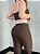 Conjunto Tamires Legging+ Top Bicolor Cor Marrom+Off - Imagem 5
