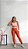 Conjunto Legging Vivo+Top Alça Reta Cor Terra Cota+Salmão - Imagem 4