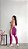 Conjunto Legging Vivo+Top Alça Reta Cor Rosa Fuschia+Rosa BB - Imagem 1