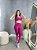 Conjunto Athena Legging+Top Cor Rosa Fuschia +Rosa BB - Imagem 4