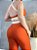 Conjunto Athena Legging+Top Cor Terra Cota+Off - Imagem 2
