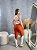 Conjunto Athena Legging+Top Cor Terra Cota+Off - Imagem 3