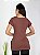Blusa de Manga Mulet Cor Marrom - Imagem 3