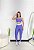 Conjunto Tamires Legging+ Top Bicolor Cor Lavanda+Off - Imagem 1