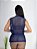 Blusa Colete Arrastão com Ziper Poliamida Cor Azul Marinho - Imagem 2