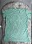 Blusa Mulet Tule Cor Verde Menta - Imagem 1