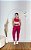 Conjunto Movimento Legging+Top Cor Rosa Fuschia+Amarelo Manteiga - Imagem 1