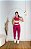 Conjunto Legging Movimento+Top Cor Rosa Fuschia+Amarelo Manteiga - Imagem 4