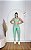 Conjunto Legging Básica+ Top Alça Reta Cor Verde Menta - Imagem 4