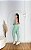Conjunto Legging Básica+ Top Alça Reta Cor Verde Menta - Imagem 2