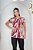 Blusa Mulet Tule Estampa Rajada - Imagem 2