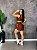 Conjunto Short Vibe+Top Cor Cobre +Off - Imagem 4