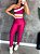 Conjunto Sofia Legging+Top Cor Rosa+Off - Imagem 4