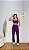 Conjunto Flare Legging+Top Alça Reta Cor Roxo Uva - Imagem 2