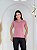 Blusa de Manga Mulet Cor Rosa Queimado - Imagem 3