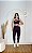 Conjunto Sofia Legging Canelado Poliamida+Top Cor Açai+Orquidea - Imagem 1