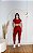 Conjunto Atitude Legging Canelado Poliamida+Top Cor Terra - Imagem 4