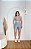 Conjunto Short Meia Coxa+ Top Clarisse Cor Cinza Claro - Imagem 2