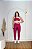 Conjunto Maria Legging+Top Cor Rosa Fuschia+Off - Imagem 1