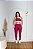 Conjunto Maria Legging+Top Cor Rosa Fuschia+Off - Imagem 3