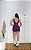 Conjunto Short Vibe+Top Cor Roxo Uva+Orquidea - Imagem 4