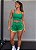 Conjunto Short Vibe+Top Cor Verde Bandeira+Amarelo - Imagem 1