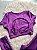 Conjunto Atitude Legging Bolso+Top Cor Roxo Uva - Imagem 2