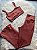 Conjunto Flare Legging+Top Alça Reta Cor Cobre - Imagem 1