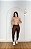 Conjunto Isis Legging+ Top Cor Marrom+Off - Imagem 1