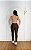 Conjunto Isis Legging+ Top Cor Marrom+Off - Imagem 3