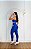 Conjunto Legging Bolso+Top Alça Reta Cor Azul Royal - Imagem 1