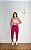 Conjunto Isis Legging+ Top Cor Rosa Fuschia+Rosa BB - Imagem 1