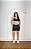 Conjunto Ana Short+ Top Bicolor Cor Preto+Branco - Imagem 1