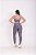 Conjunto Legging Bolso+Top Alça Reta Cor Cinza - Imagem 4