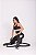 Conjunto Legging Val+ Top Cor Preto+Rosa BB - Imagem 1