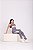 Conjunto Legging Val+ Top Cor Cinza+Amarelo Manteiga - Imagem 4