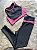Conjunto Movimento Legging+Top Cor Preto+Rosa - Imagem 1