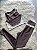 Conjunto Movimento Legging+Top Cor Marrom+Areia - Imagem 1