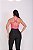 Conjunto Legging Força+Top Cor Preto+Rosa - Imagem 3