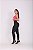 Conjunto Legging Força+Top Cor Preto+Rosa - Imagem 1